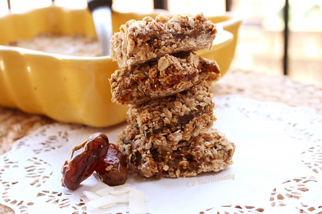 Coconut Date Bars | C it Nutritionally