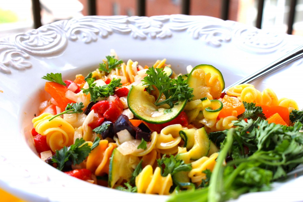Lightened Italian Pasta Salad