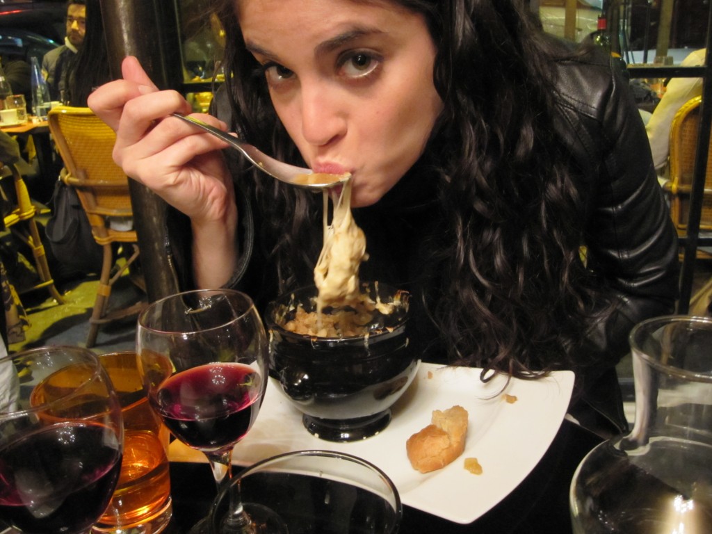 Ok, ok...so it was the first time I had French Onion Soup in Paris!