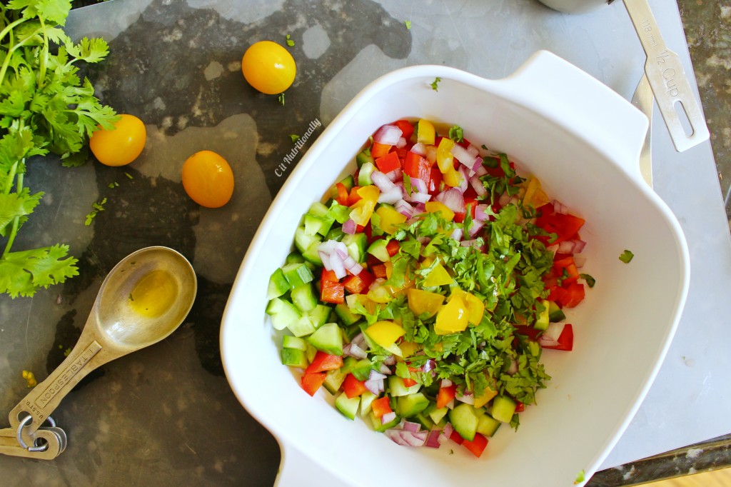 Mung Bean, Quinoa, & Lentil Salad Stuffed Avocado | C it Nutritionally