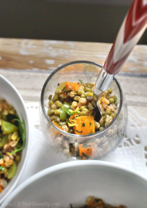Herbed Butternut Squash and Mung Bean Salad | C it Nutritionally
