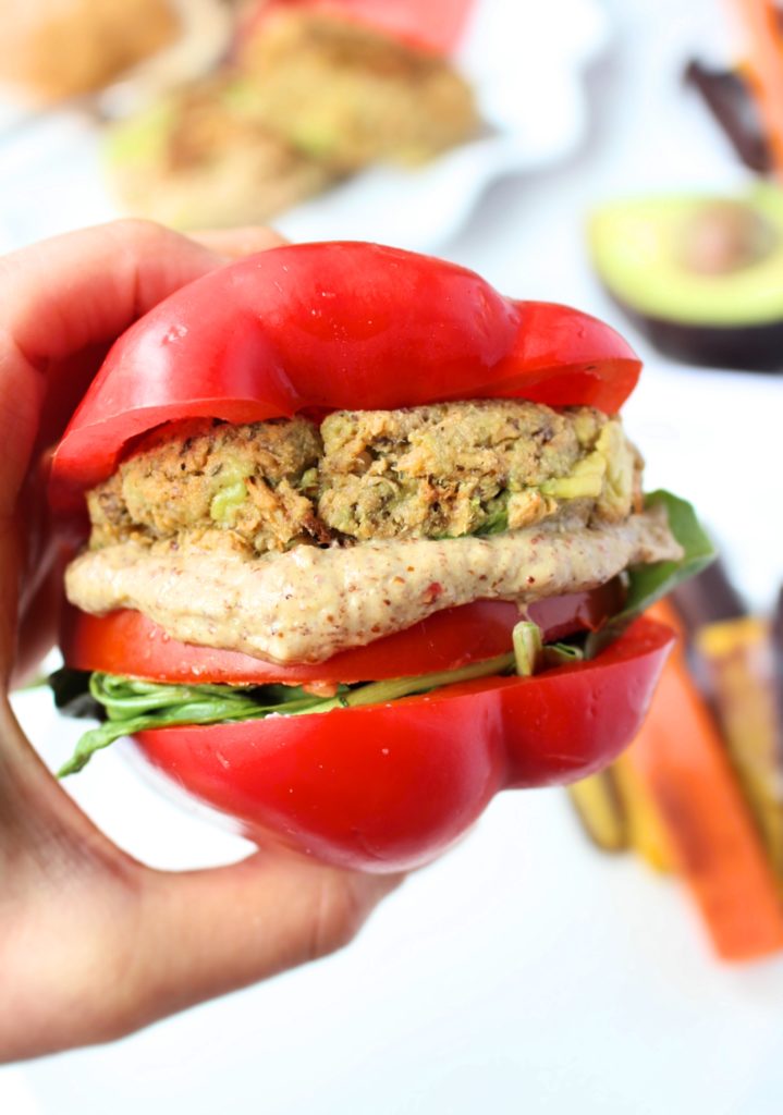 Salmon Avocado Burgers | Chelsey Amer, MS, RDN, CDN, creator of CitNutritionally.com | These Salmon Avocado Burgers are made with wild salmon and heart-healthy avocado, without any fillers, for a nutritional jackpot in just 20 minutes! Even better, they're quick to make, a fantastic food prep staple, and so tasty -- your entire family will love them! Grain Free, Gluten Free, Dairy Free, Soy Free, Nut Free