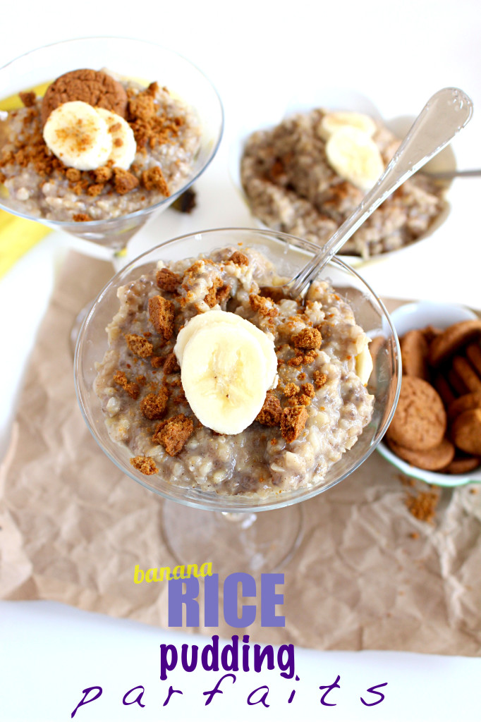 Banana Rice Pudding Parfaits | C it Nutritionally #vegan #glutenfree #vegetarian #breakfast