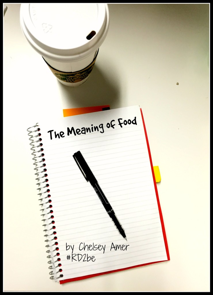 The Meaning of Food | C it Nutritionally