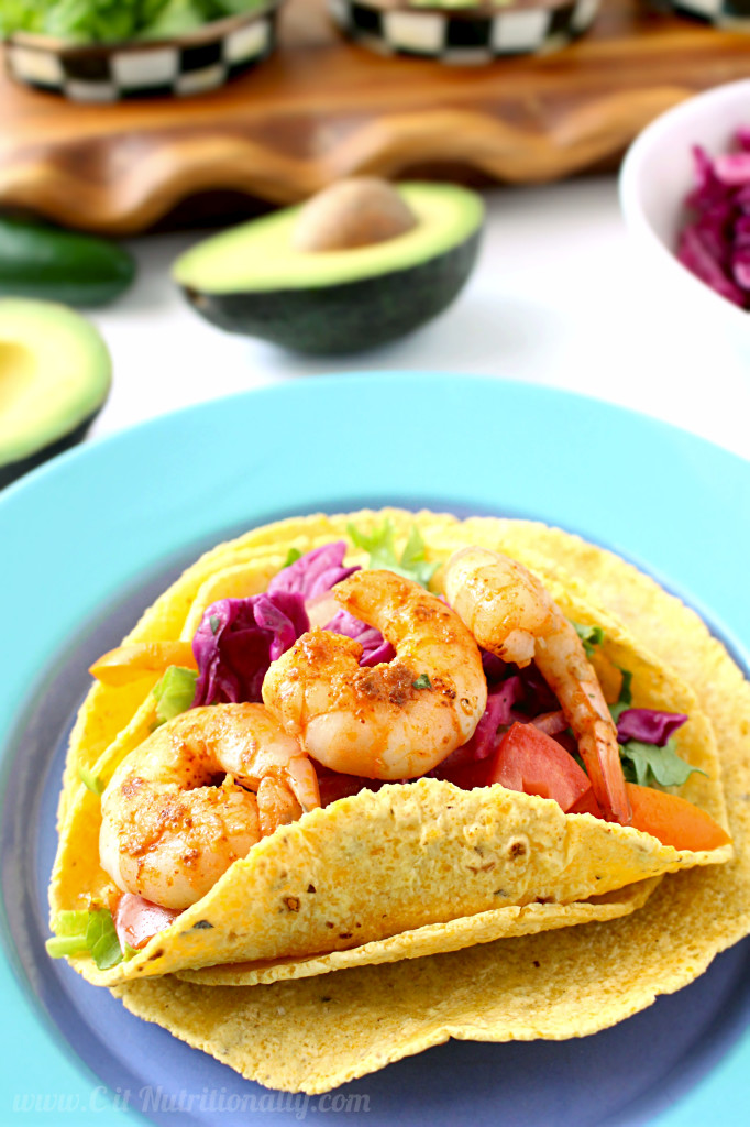 Classic Shrimp Tacos | C it Nutritionally #healthyeating #paleo #glutenfree