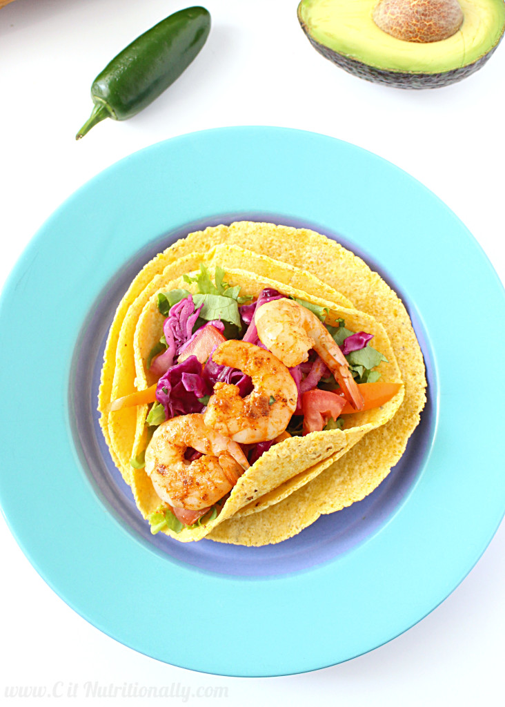 Classic Shrimp Tacos | C it Nutritionally #paleo #glutenfree