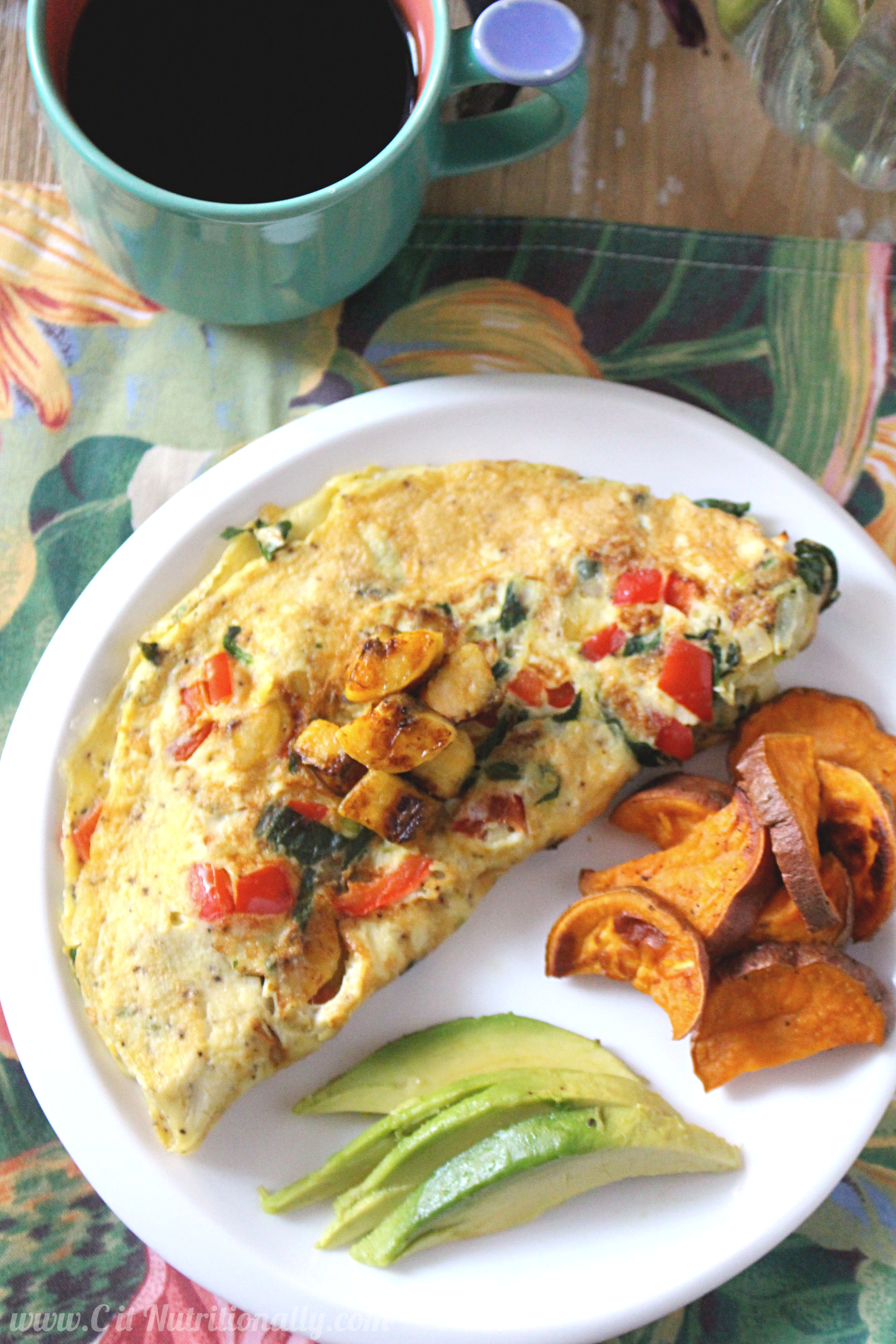 Puerto Rican Omelette | C it Nutritionally