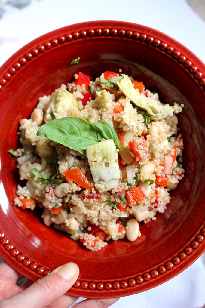 10-Minute Italian Quinoa Salad | C it Nutritionally #glutenfree #vegan #vegetarian #meatlessmonday 