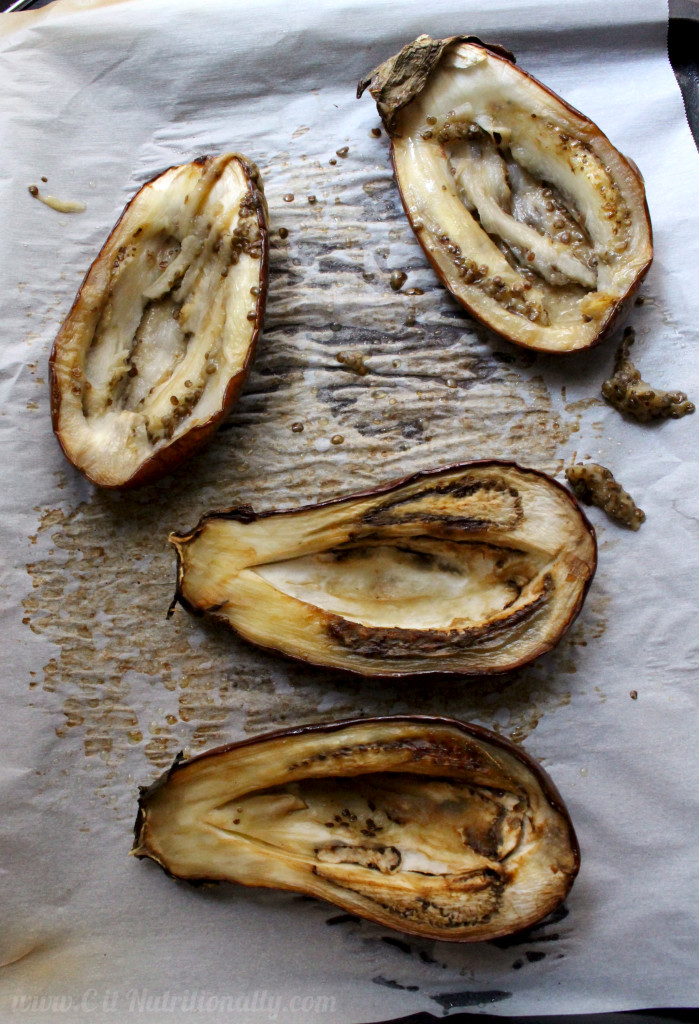 Vegan Israeli Cous Cous Stuffed Eggplant | C it Nutritionally