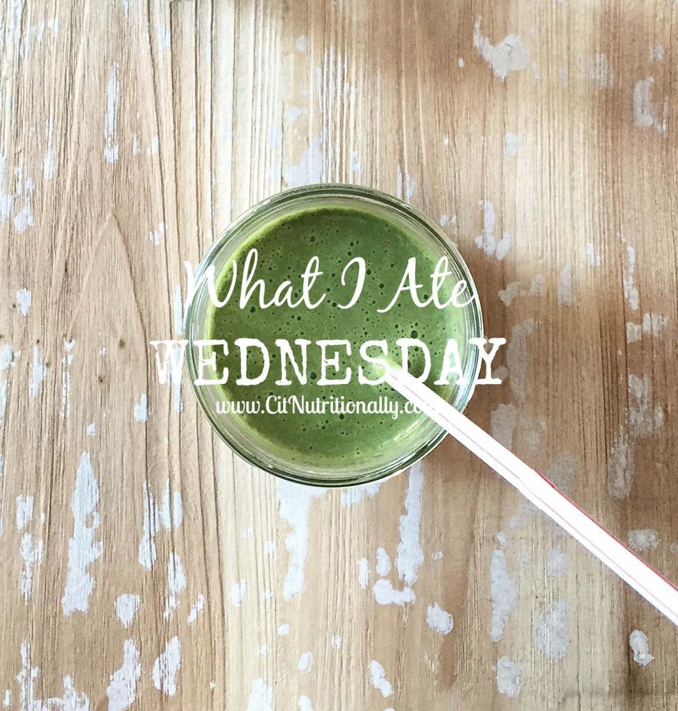 What I Ate Wednesday | C it Nutritionally