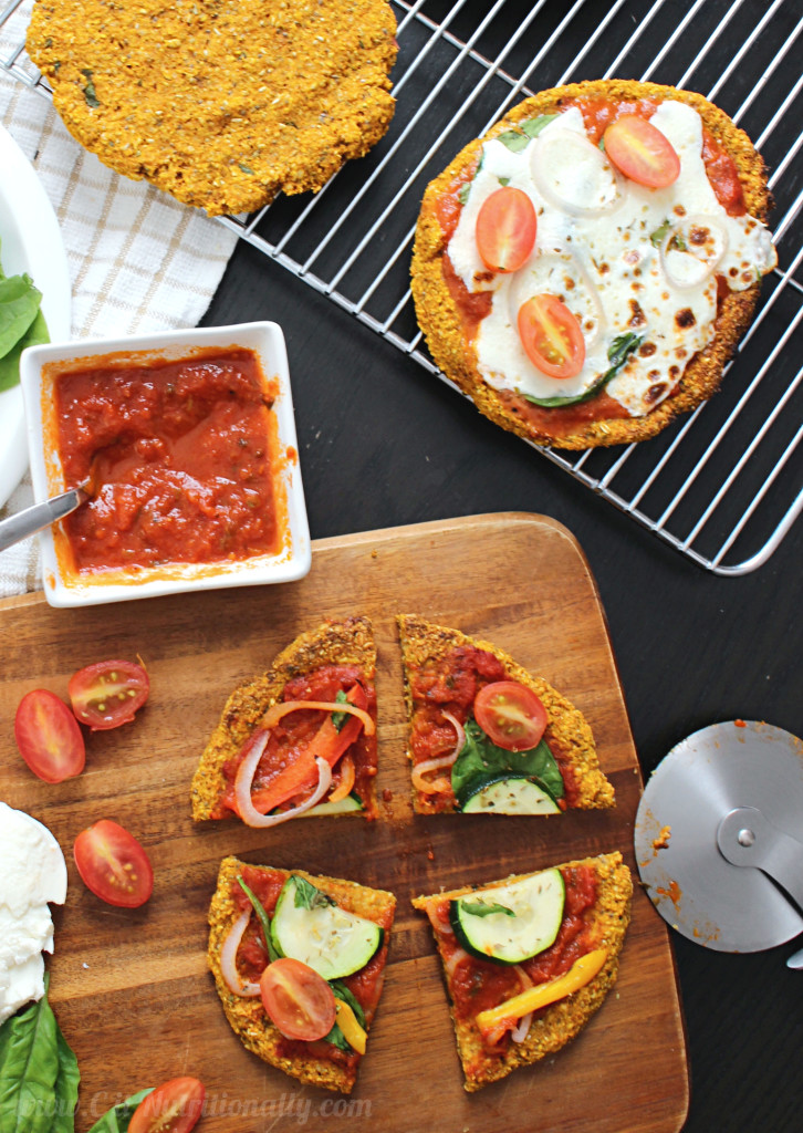 Personalized Pumpkin Pizza Crust (Vegan & Gluten Free) | C it Nutritionally #MeatlessMonday