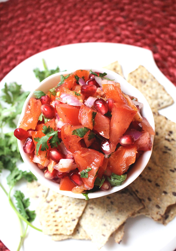 5-Ingredient Pomegranate Salsa | C it Nutritionally