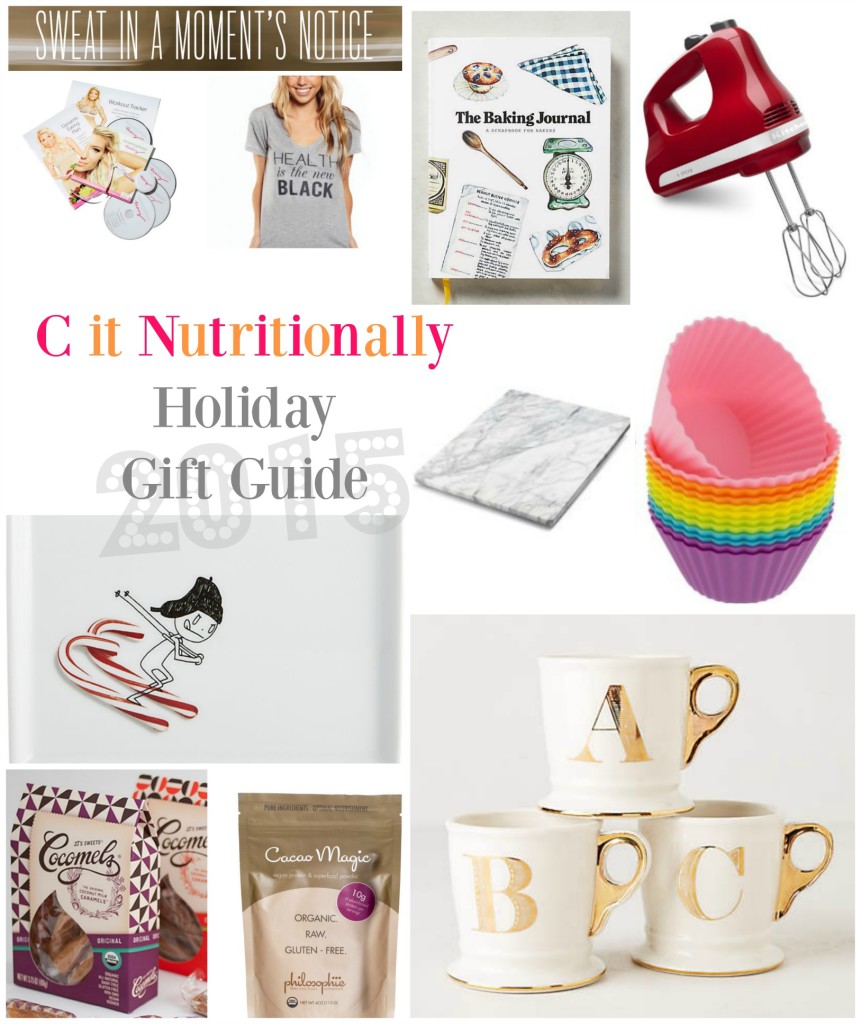 2015 C it Nutritionally Holiday Gift Guide