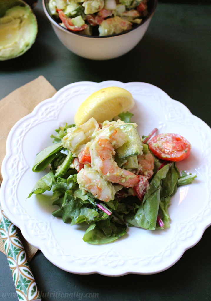 Shrimp Avocado Salad | C it Nutritionally