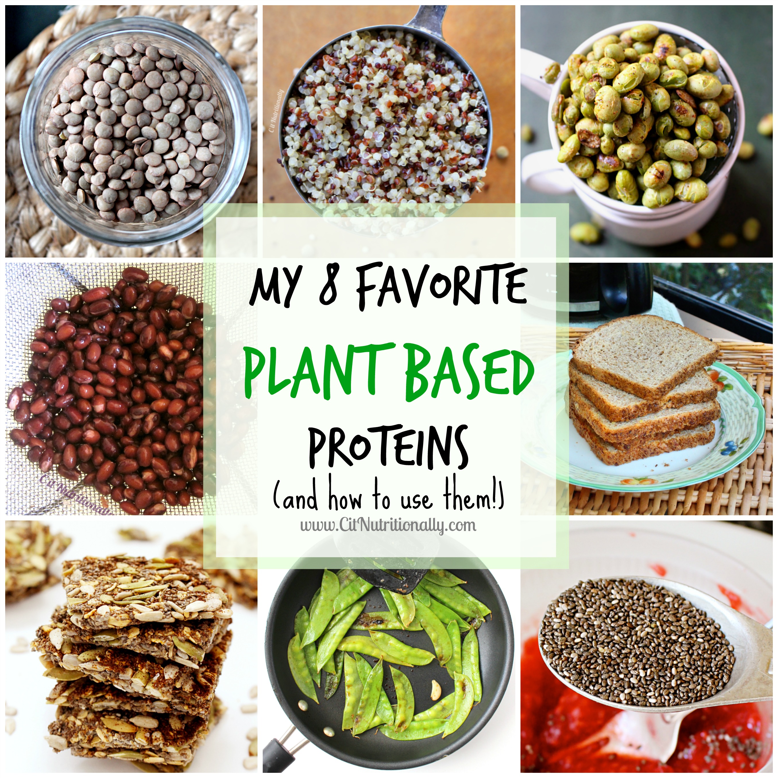 My 8 Favorite Plant Based Proteins and how to use them! | C it Nutritionally #vegan #vegetarian #MeatlessMonday #ShopWithYourHeart