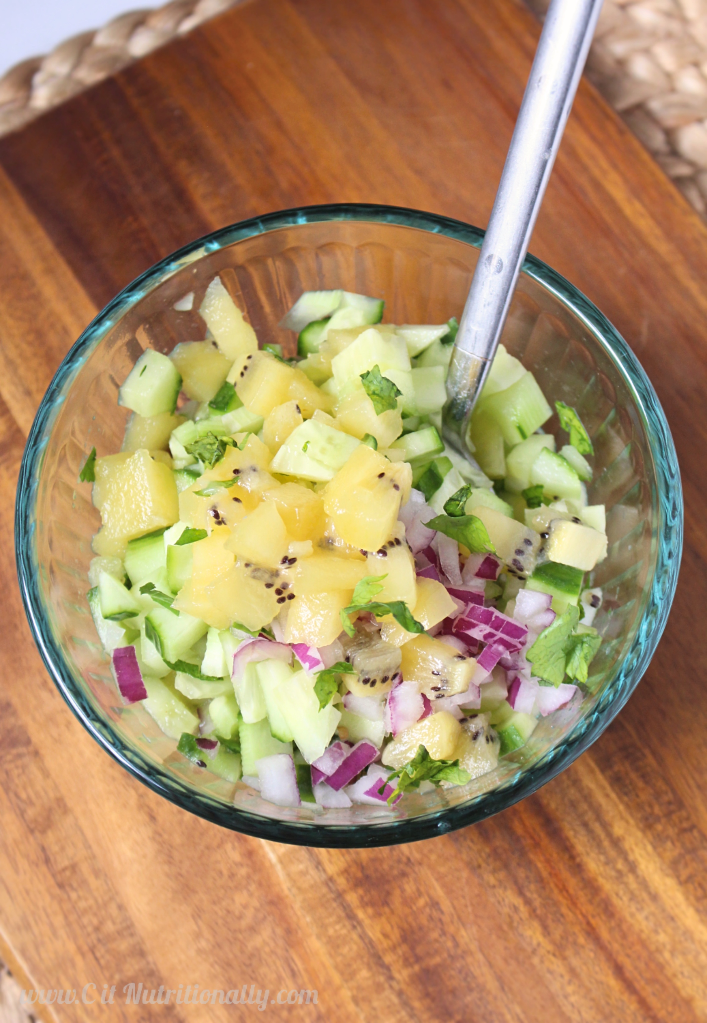 Kiwi Cucumber Salsa | C it Nutritionally