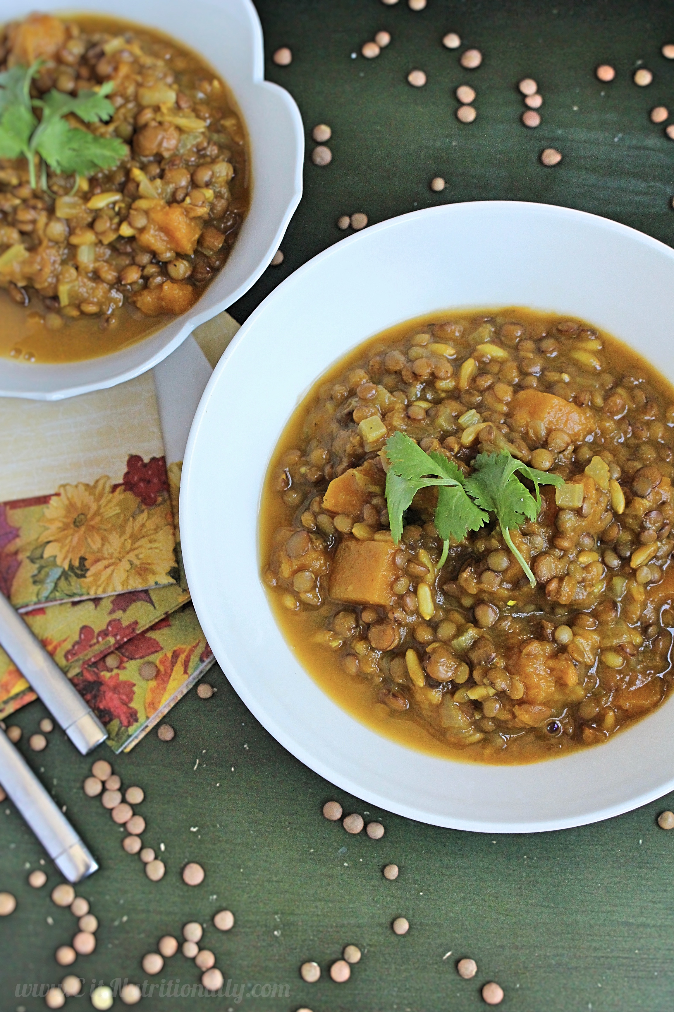 Butternut Squash And Lentil Soup Chelsey Amer