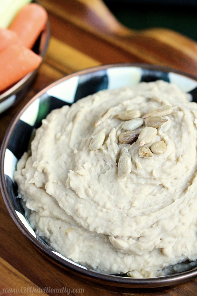 Sesame Free White Bean Hummus | C it Nutritionally
