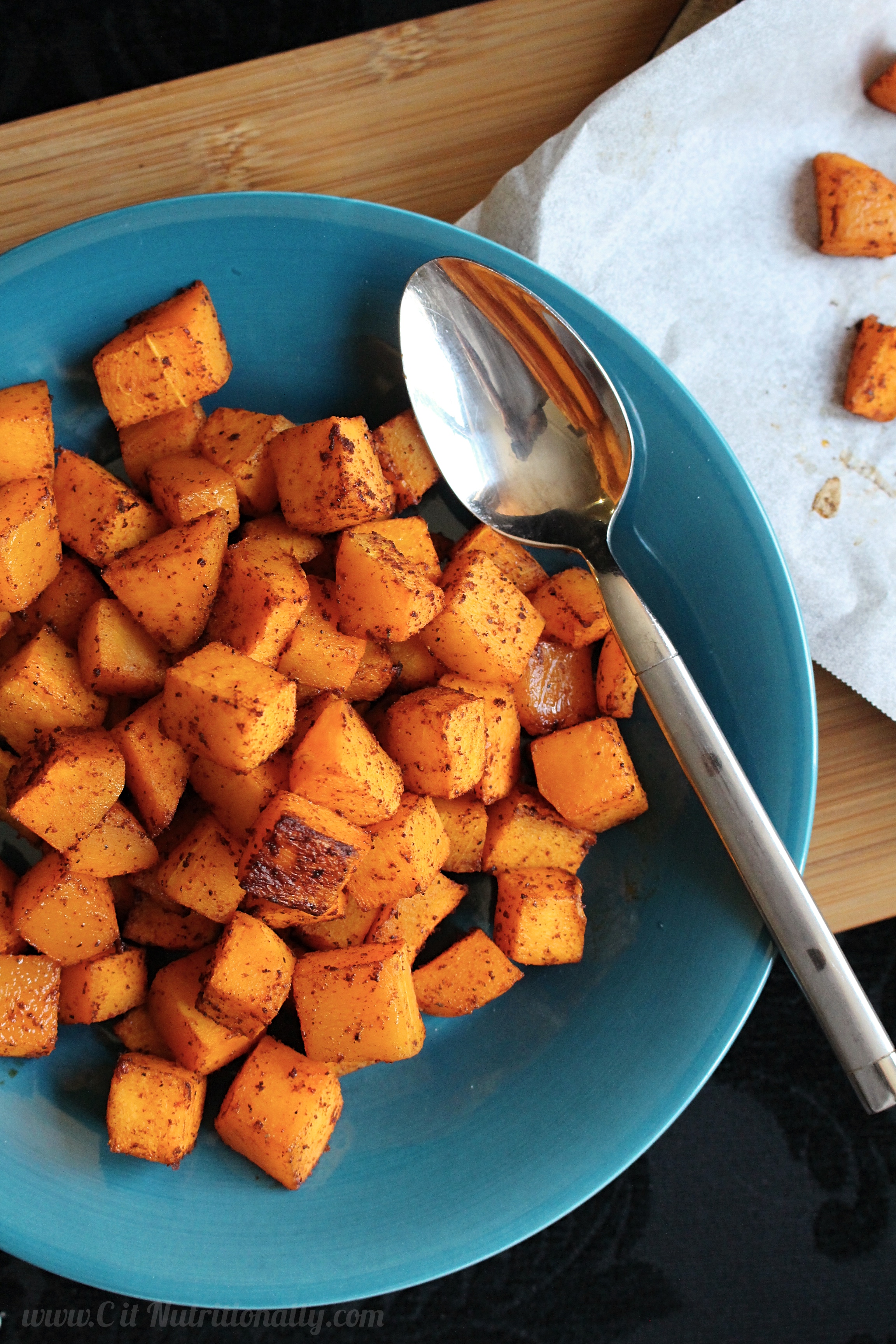 The BEST Roasted Butternut Squash + Healthy Eating on a Budget | C it Nutritionally #vegan #glutenfree #fall