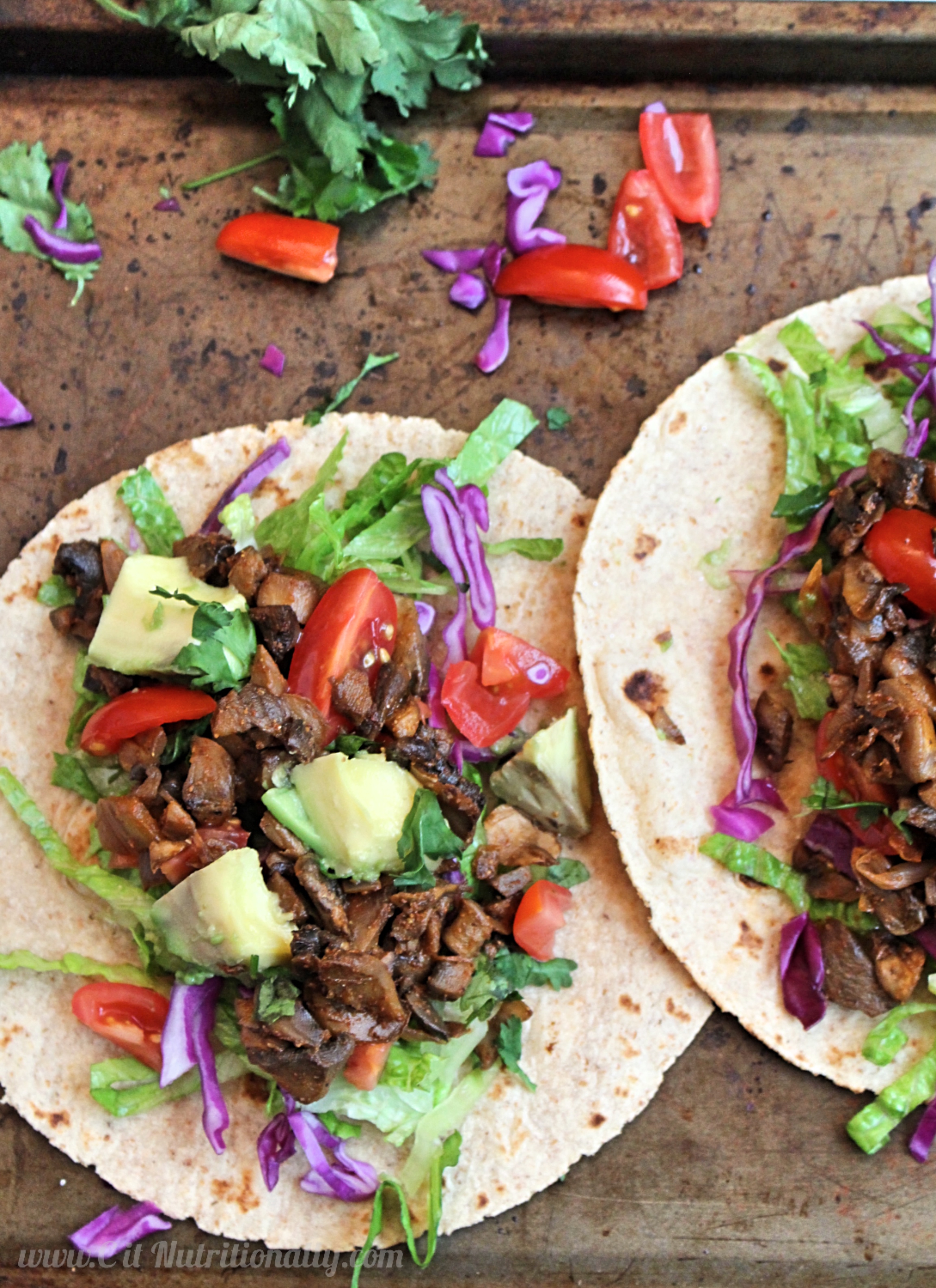 5 Ingredient Easy Mushroom Tacos {Vegan} - Chelsey Amer