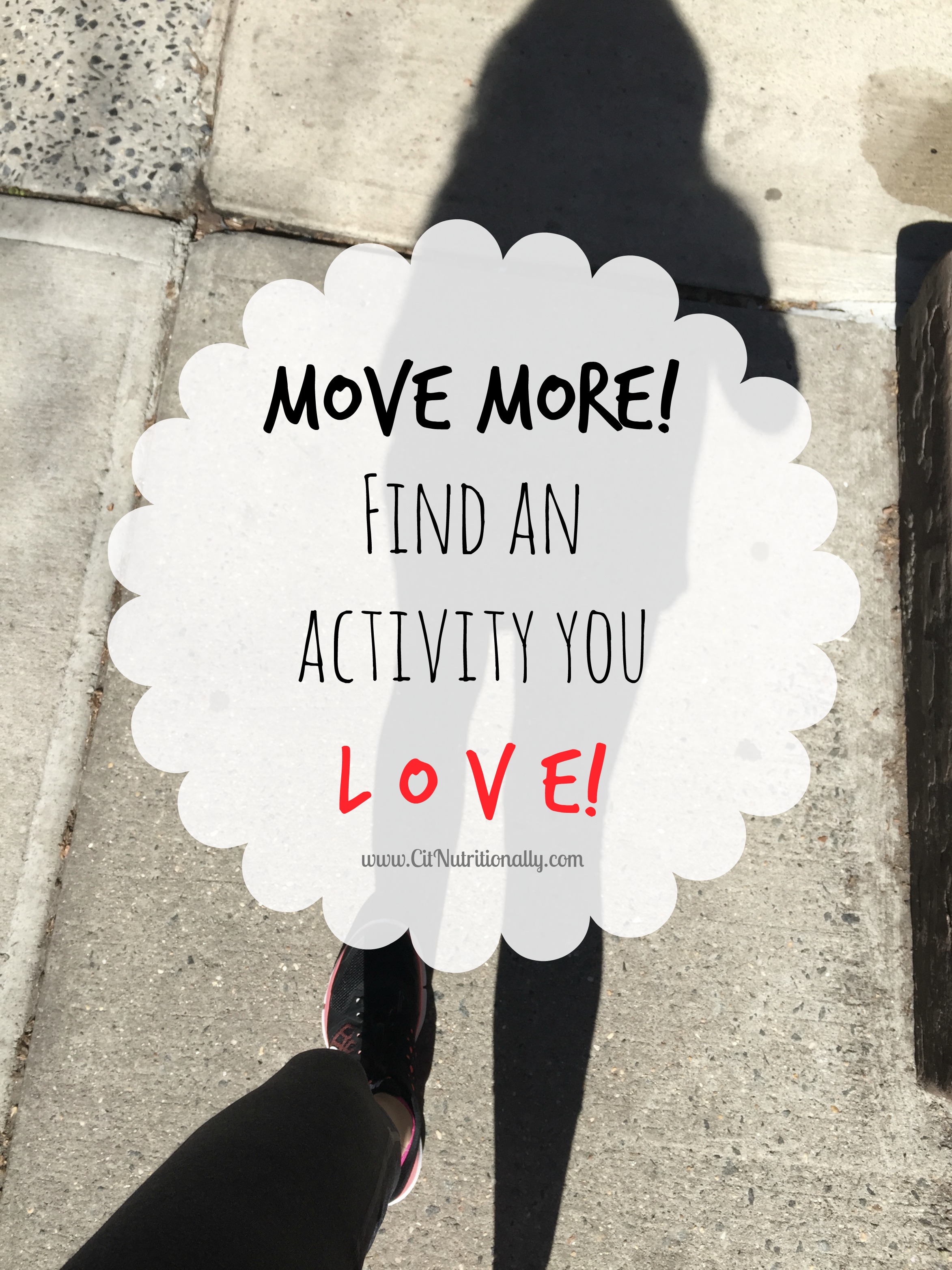 Moving more in 2017: Find an activity you love! | C it Nutritionally