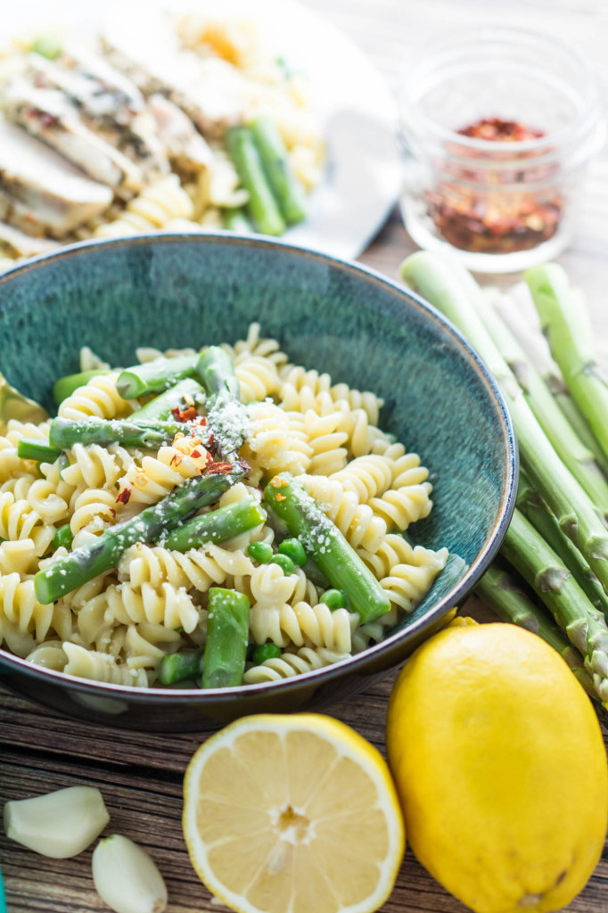 Spring Time Pasta with Asparagus and Peas