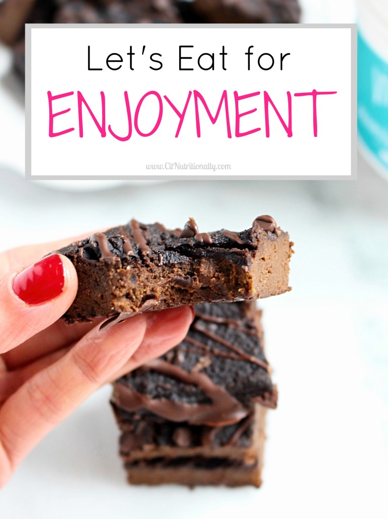 Let's Eat for Enjoyment | C it Nutritionally