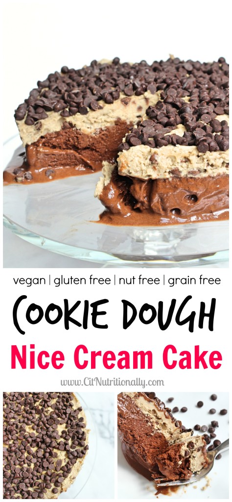Cookie Dough Nice Cream Cake | C it Nutritionally