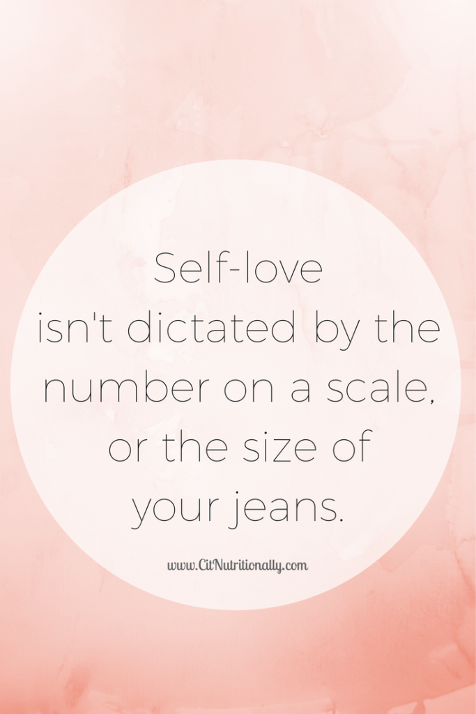 On Self-Love: Accepting Imperfections | C it Nutritionally