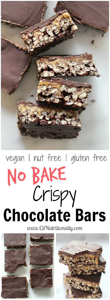 No Bake Crispy Chocolate Bars | C it Nutritionally