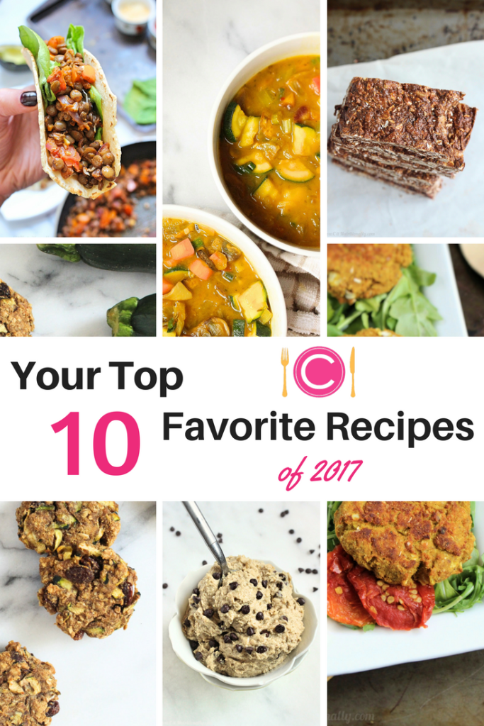 Your Top 10 Favorite Recipes of 2017 + The Year In Review | C it Nutritionally