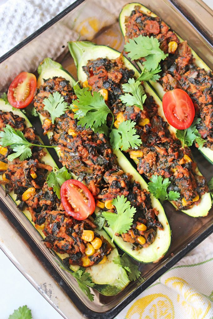 Zucchini Turkey Taco Boats | C it Nutritionally by Chelsey Amer, MS, RDN, CDN These Zucchini Turkey Taco Boats are a filling and nutritious dinner you can make in just 30 minutes! Plus, with some quick food prep tricks ahead of time, you can slash your meal prep time and prevent hanger, quickly! Gluten Free, Grain Free, Dairy Free, Soy Free, Nut Free, Egg Free, Low FODMAP