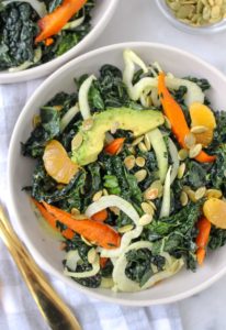 Massaged Kale Salad with Avocado and Citrus