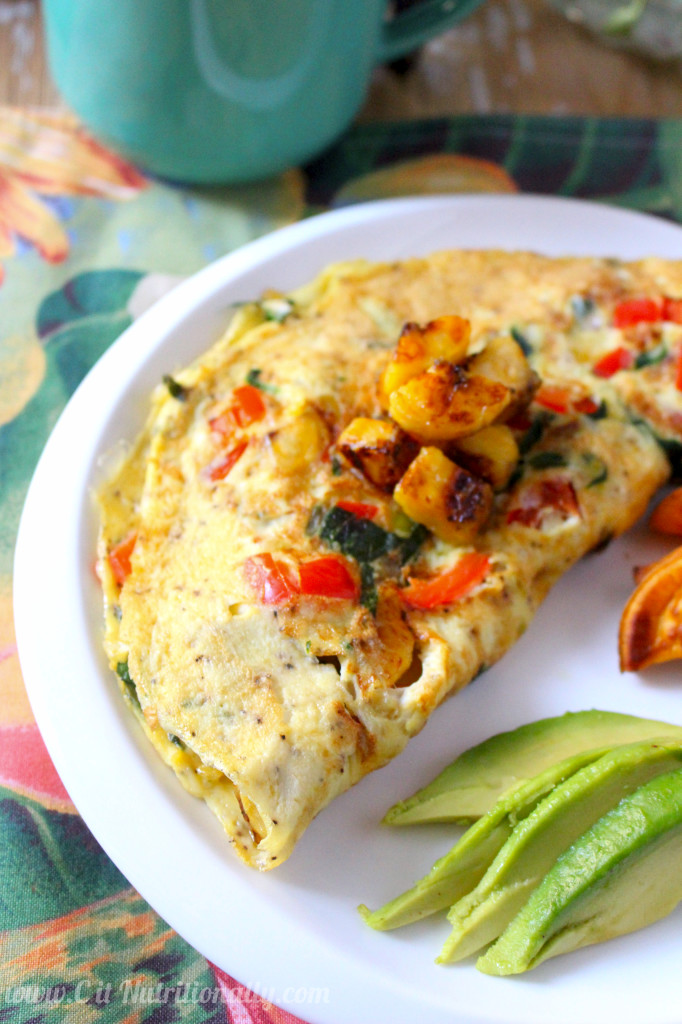 Puerto Rican Omelette | C it Nutritionally - Chelsey Amer