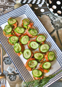 Smoked Salmon Avocado Crostini | C it Nutritionally