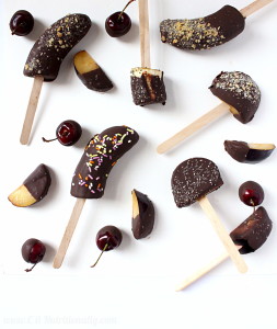 Chocolate Covered Fruit | C it Nutritionally #vegan #glutenfree #dessert #dairyfree #soyfree