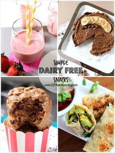 Simple Food Allergy Friendly Snacks: Dairy Free | C it Nutritionally #backtoschool