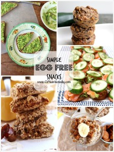 Simple Food Allergy Friendly Snacks: Egg Free | C it Nutritionally #foodallergies #backtoschool