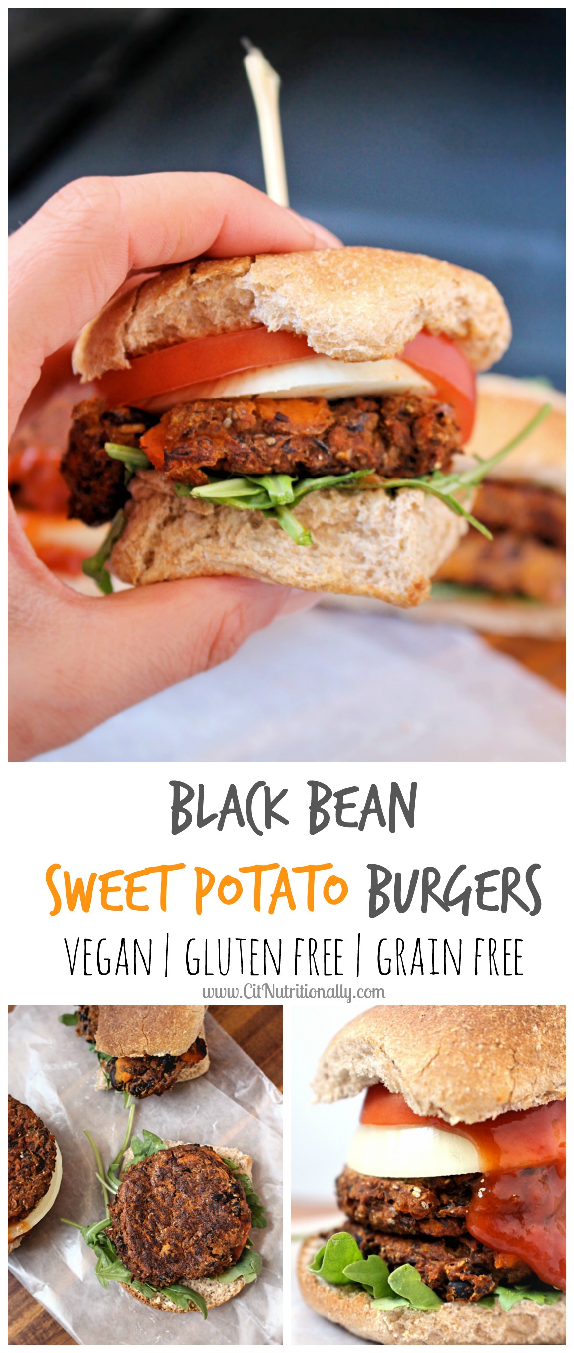 Vegan Black Bean Burgers