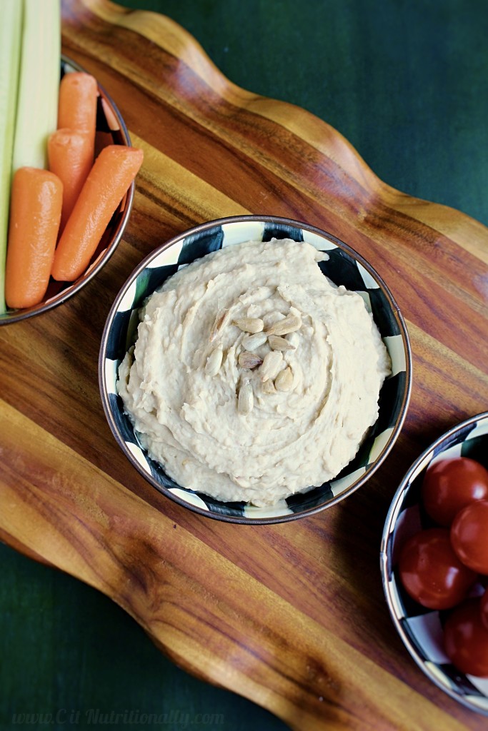 Sesame Free White Bean Hummus - Chelsey Amer