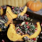 A great recipe your Thanksgiving table needs! Wild Rice and Acorn Squash Wedge Salad | C it Nutritionally #vegan #glutenfree #nutfree #peanutfree