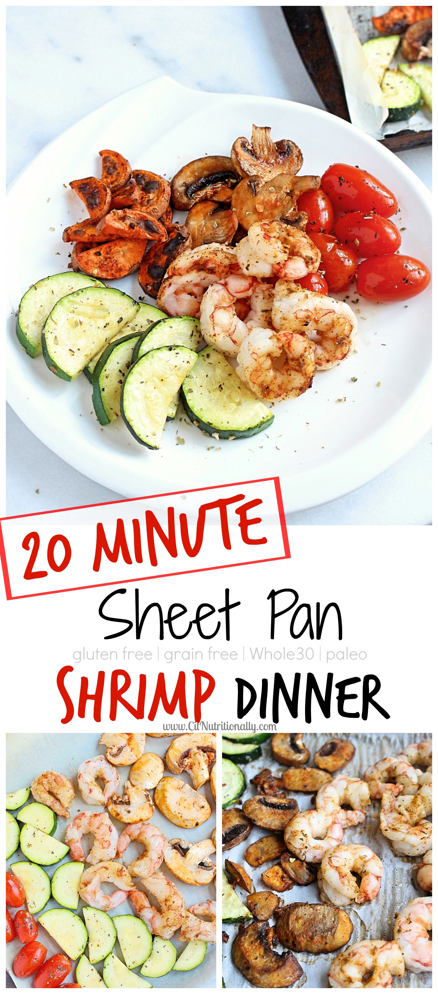 20 Minute Sheet Pan Shrimp Dinner - Chelsey Amer