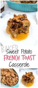 Spring clean your pantry and make this Baked Sweet Potato French Toast Casserole that is full of whole grains, ingredients you likely have on hand and makes for the most delicious brunch ever! Vegetarian, Dairy free, Nut free, Peanut free Baked Sweet Potato French Toast Casserole | C it Nutritionally
