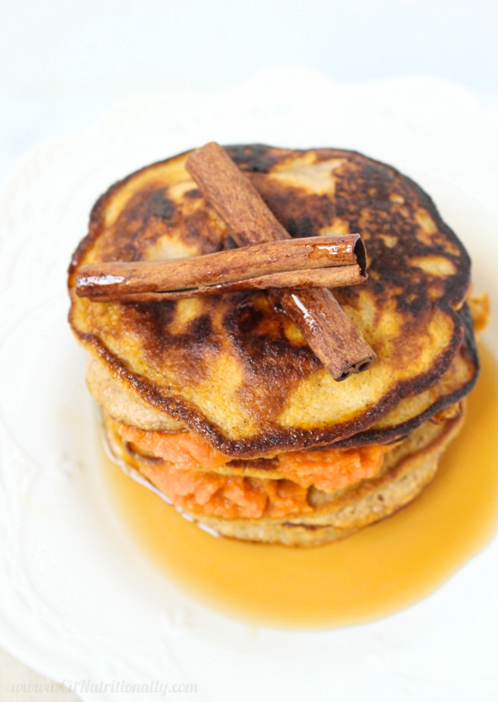 Pumpkin Pancakes Grain Free Chelsey Amer Nutrition