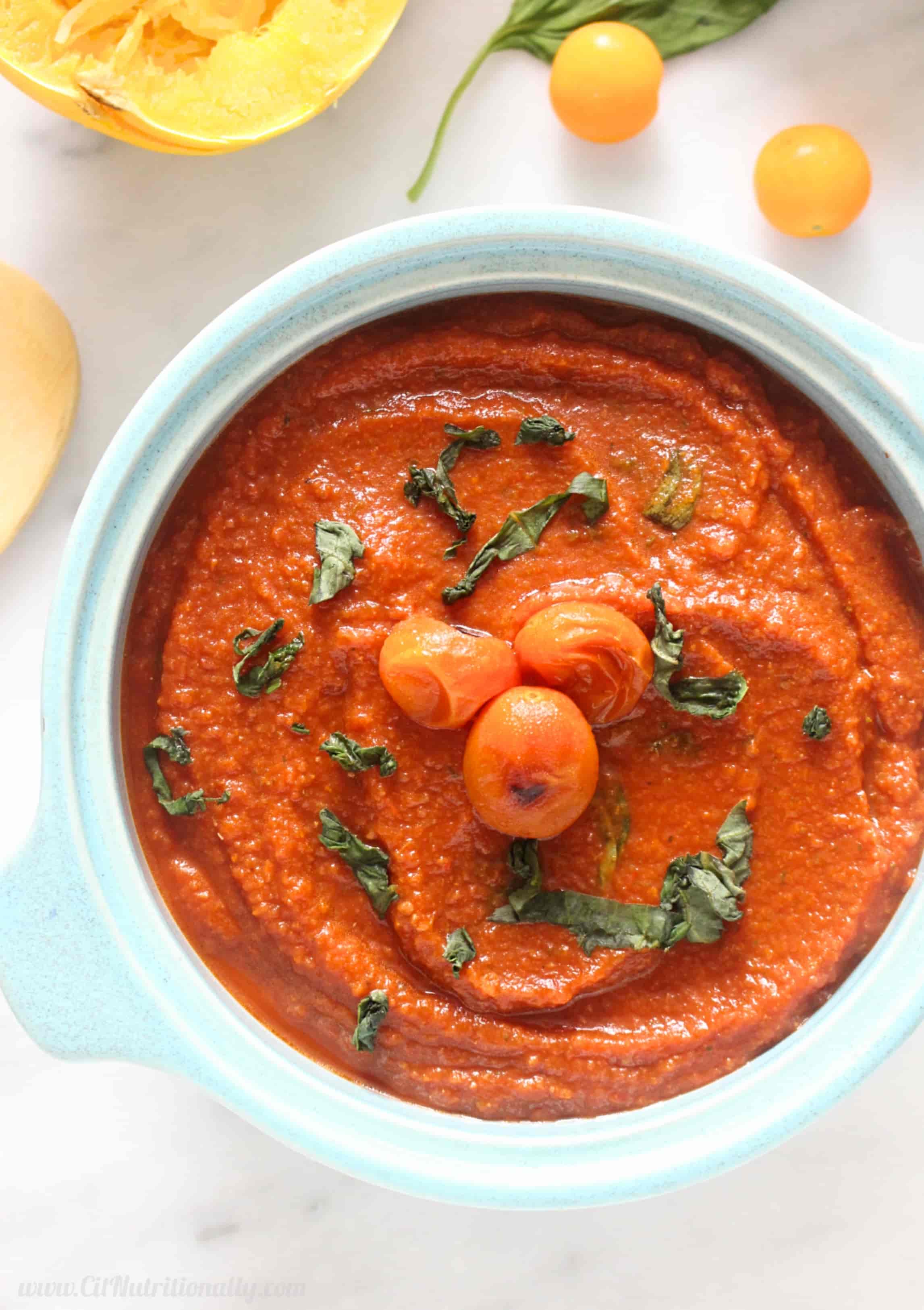 Low FODMAP Tomato Carrot Soup - A Saucy Kitchen