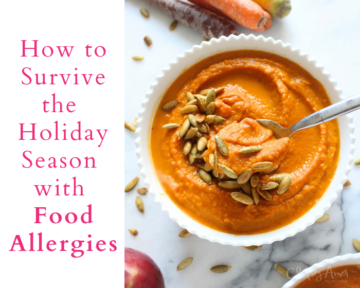 How to Survive the Holiday Season With Food Allergies | Chelsey Amer Nutrition