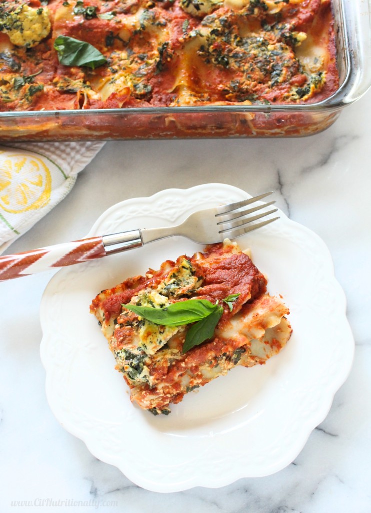 Vegan Lasagna with Tofu Ricotta - Chelsey Amer