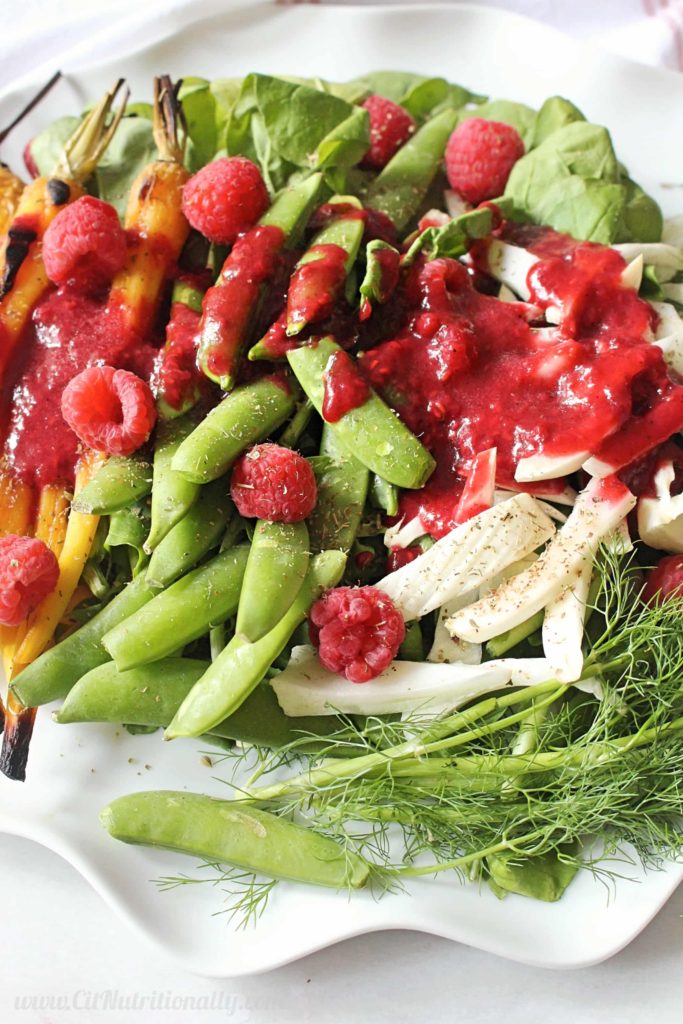 Homemade Raspberry Salad Dressing