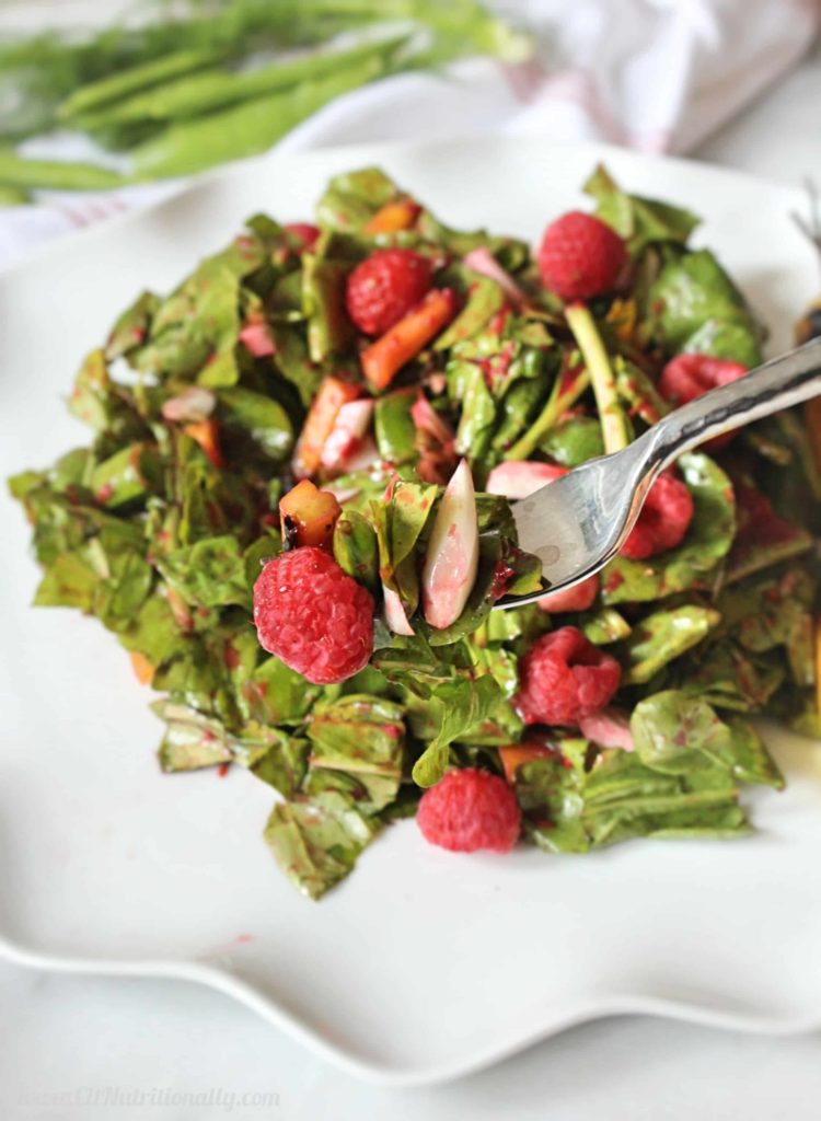 Spring Raspberry Salad