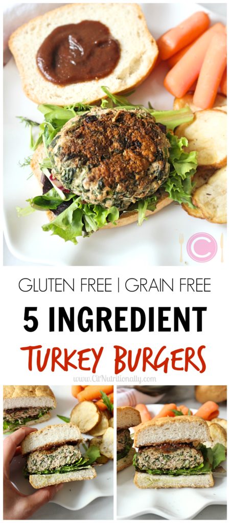 5 Ingredient Turkey Burgers
